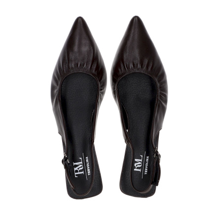 Туфли с открытой пяткой