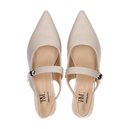 Туфли с открытой пяткой