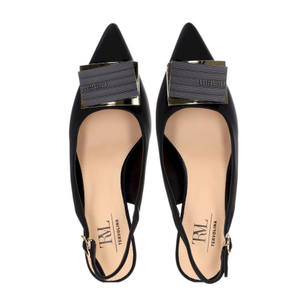 Туфли с открытой пяткой