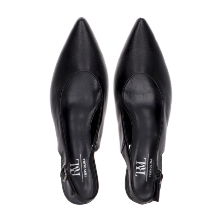 Туфли с открытой пяткой