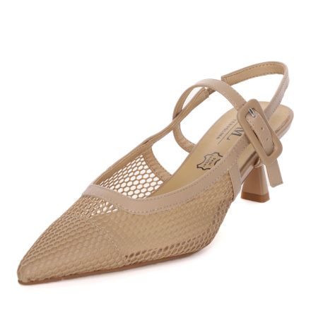 Туфли с открытой пяткой