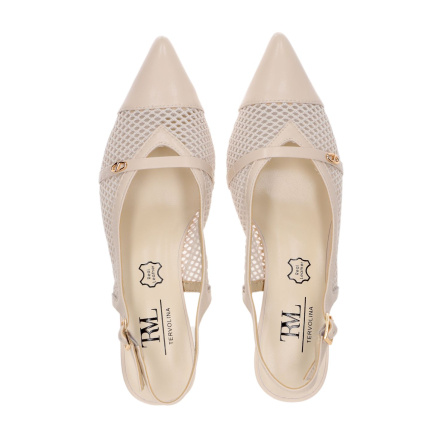 Туфли с открытой пяткой