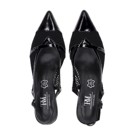 Туфли с открытой пяткой